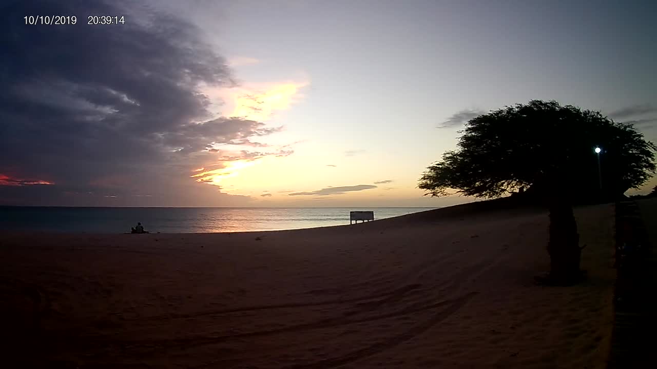 Sonnenuntergang am Praia de Chaves